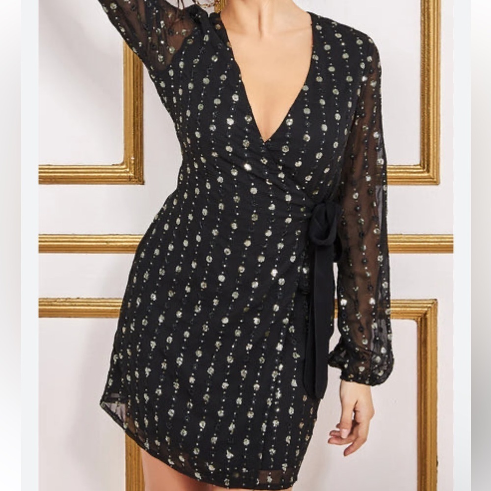Goddiva Wrap Dress